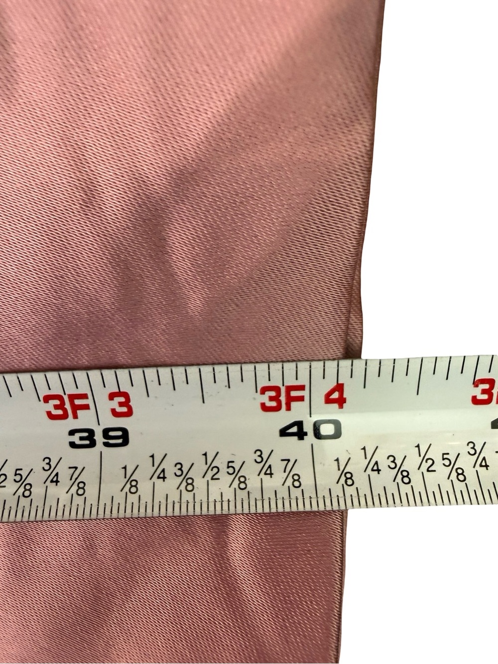Le Chateau Satin Draped Midi Dress in Dusty Rose Size M Cocktail Formal Wedding - Picture 7 of 16